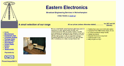 Desktop Screenshot of easternelectronics.co.uk